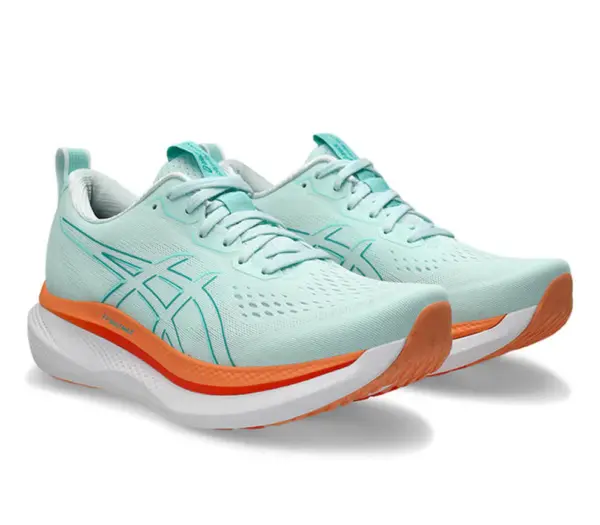 ASICS GlideRide Max Wide รองเท้าวิ่งผู้ชายสีฟ้า ไซส์ US 8 - Image 2