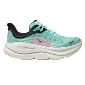 HOKA Bondi 9 Wide รองเท้าวิ่งผู้หญิงสีเขียว ไซส์ US 7