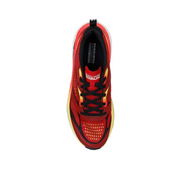 SKECHERS Max Cushioning Propulsion - Warpdrive รองเท้าวิ่งผู้ชายสีแดง ไซส์ US 7.5 - Image 3